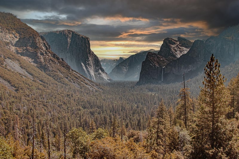Yosemite National Park in the USA